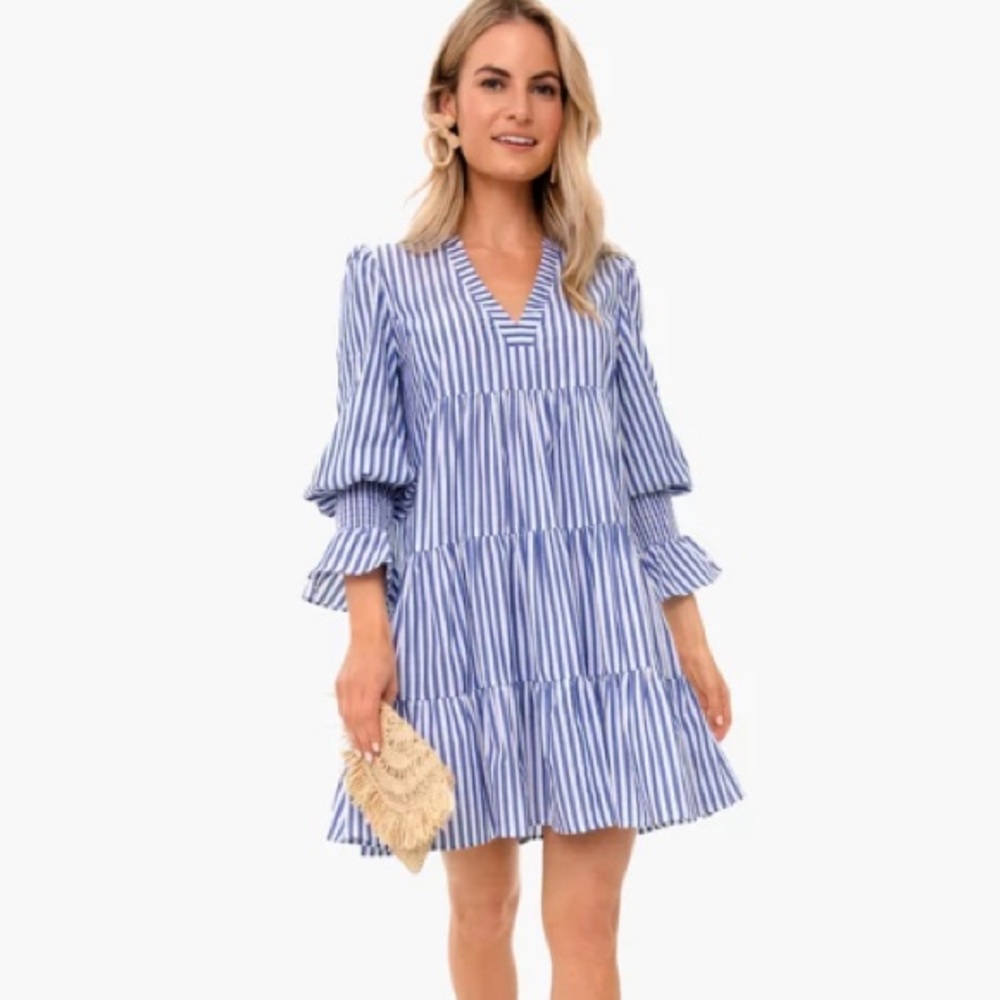 Blue and White Stripe Cotton Poplin Kenzo Dress
POMANDER PLACE